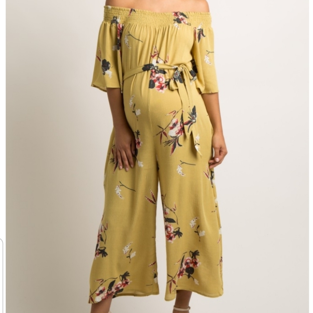 Maternity floral jumper